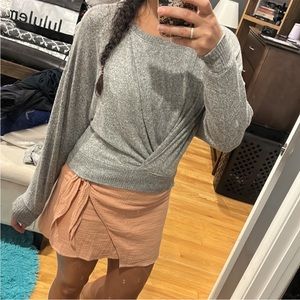 Juniper blu wrap skirt
